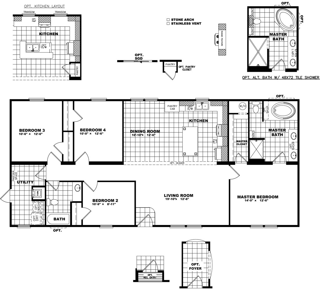 The THE DAYTONA 28 Floor Plan