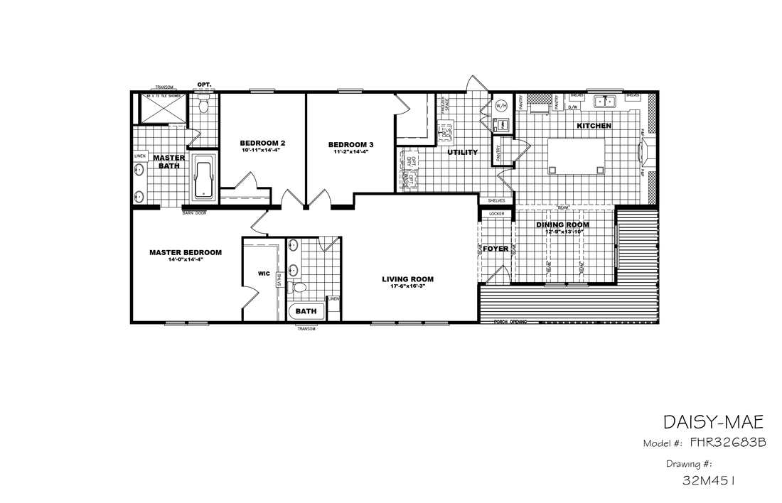 The THE DAISY-MAE Floor Plan