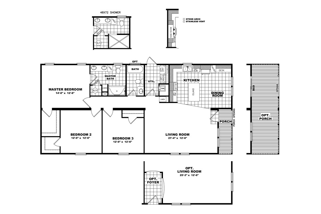 The THE NELSON 28 Floor Plan
