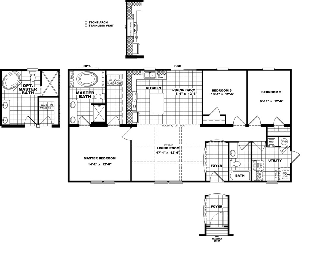 The THE FRIO 28 Floor Plan