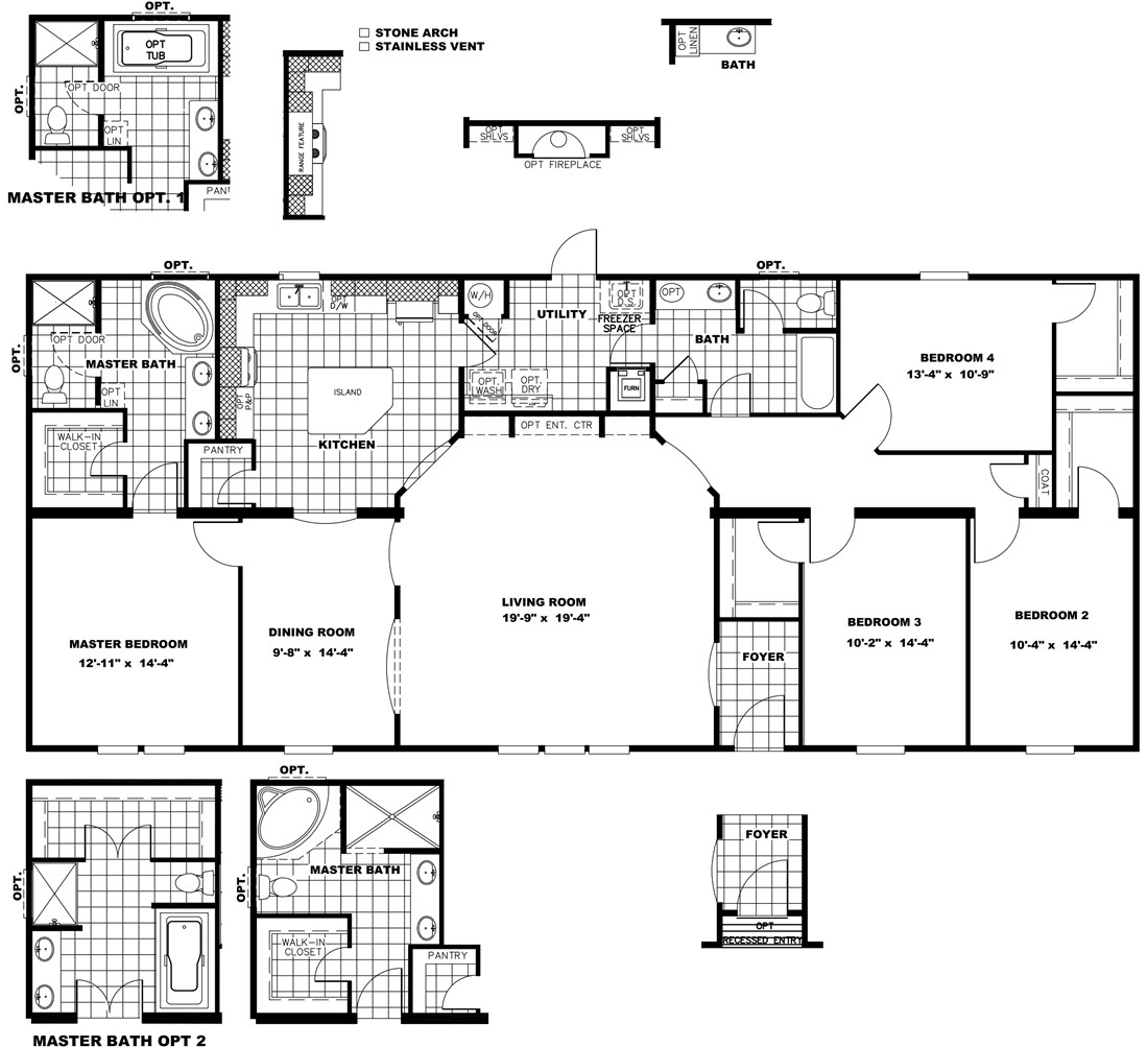The THE BIG CLASSIC Floor Plan
