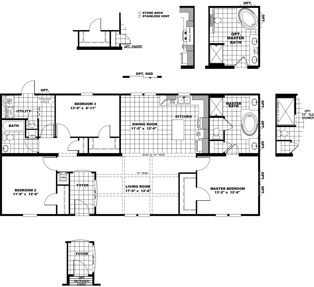 The THE STRETCH HOUSTON 28 Floor Plan