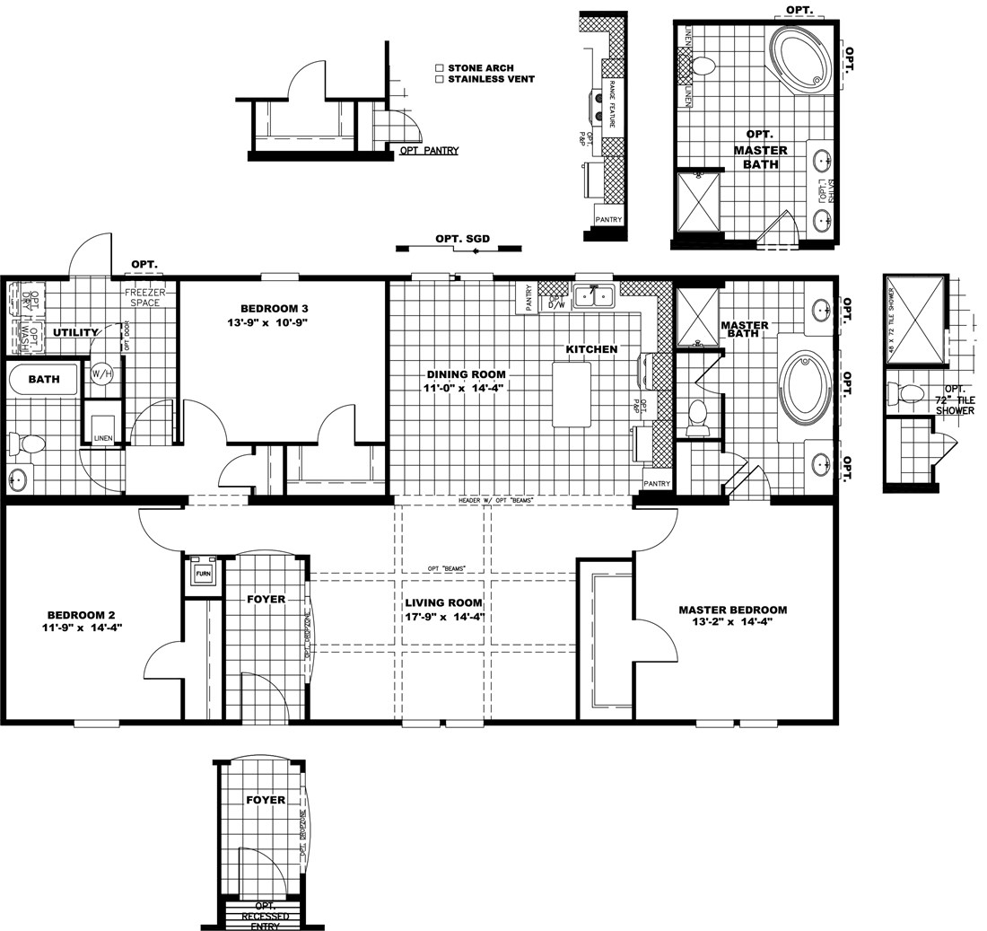The THE STRETCH HOUSTON 32 Floor Plan