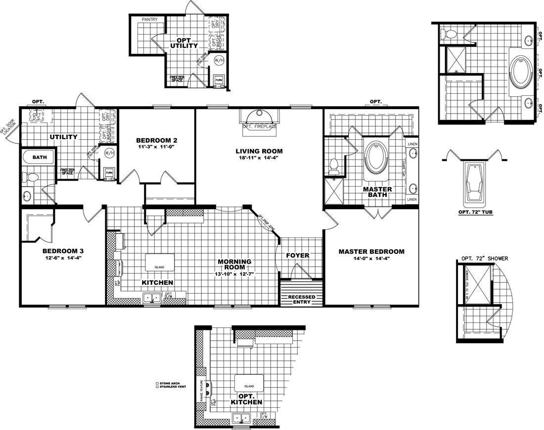 The THE ATLANTA Floor Plan